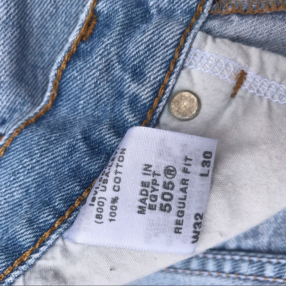 Vintage Levi 505’s - Picture 4 of 6